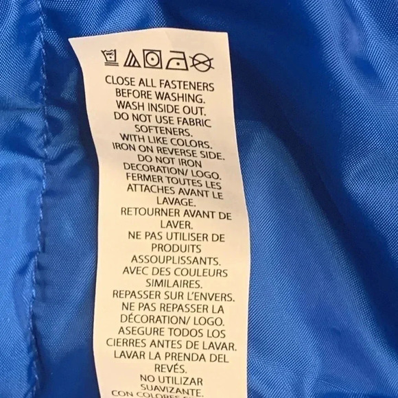 The Children’s Place Boys Insulated Jacket Attached Hood XL Blue Camo - Picture 8 of 9